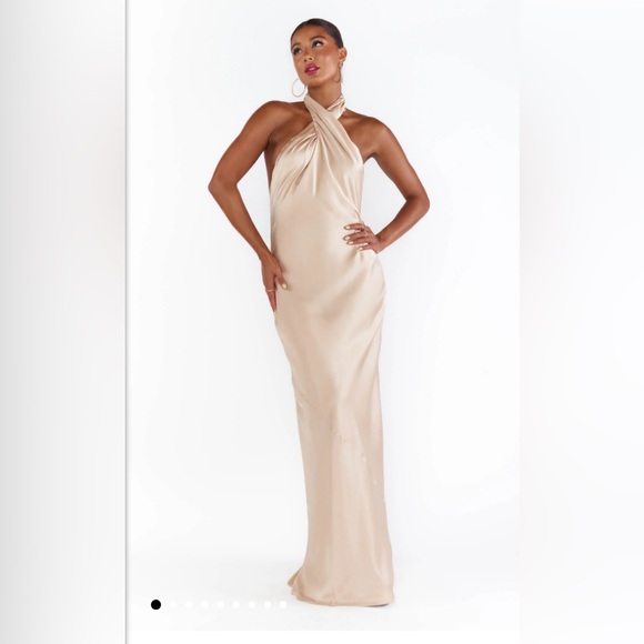 Show Me Your Mumu- Jasmine Halter Maxi Dress - Picture 2 of 4